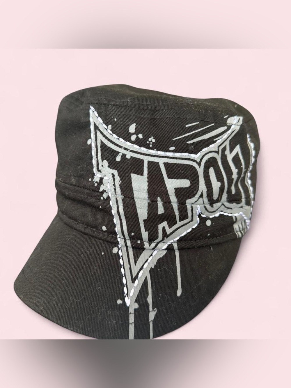 Y2K TapOut Commando Black Logo Hat